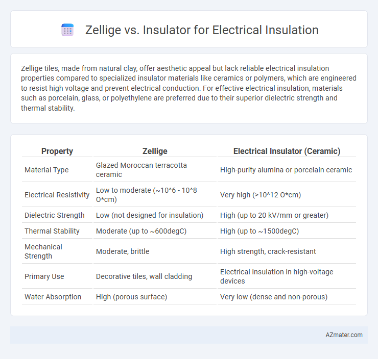 Zellige vs. Insulator for Electrical Insulation - What is The Difference?