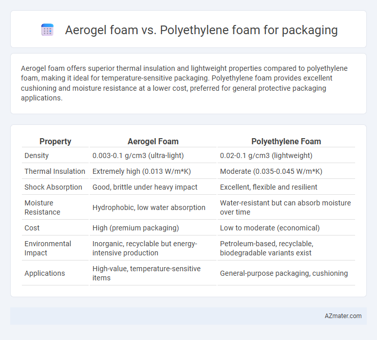 Aerogel foam vs. Polyethylene foam for packaging - What is The Difference?