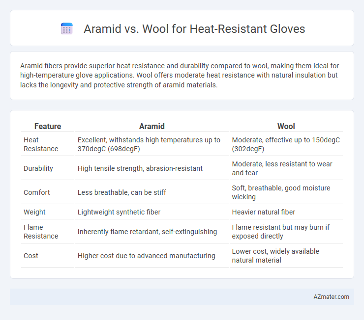 Aramid vs. Wool for Heat-Resistant Gloves - What is The Difference?