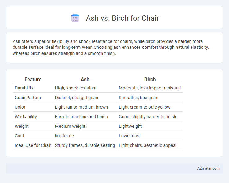 Ash vs. Birch for Chair - What is The Difference?