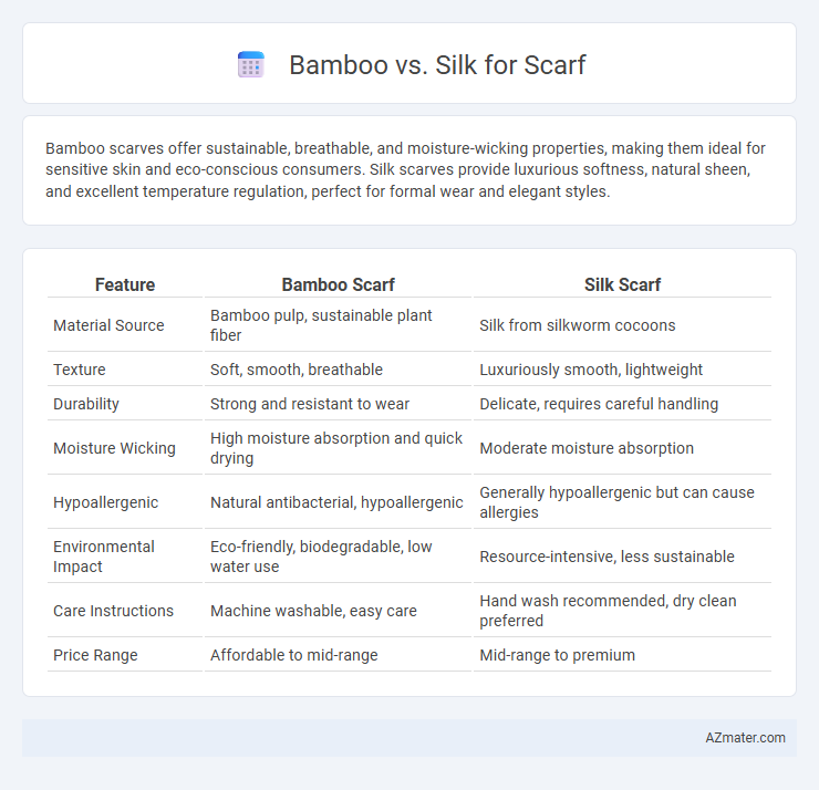 Bamboo vs. Silk for Scarf - What is The Difference?