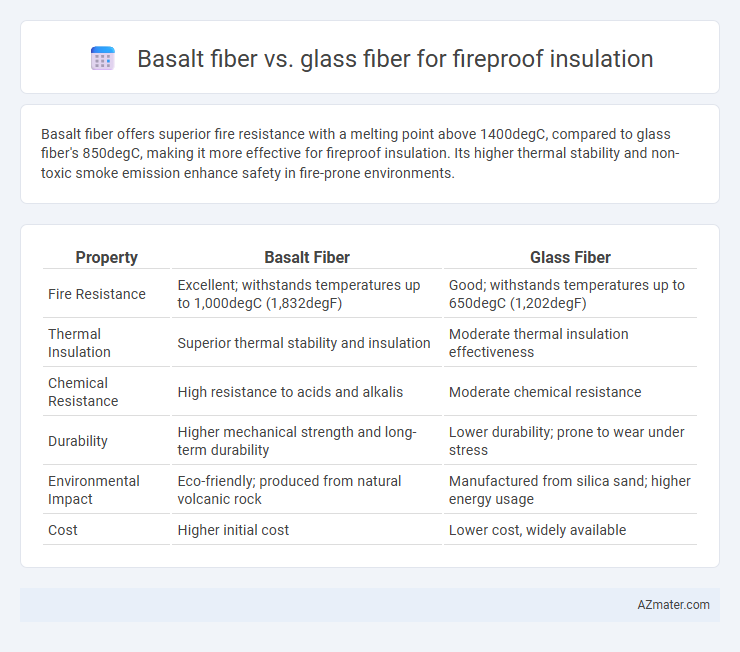 Basalt fiber vs. glass fiber for fireproof insulation - What is The Difference?