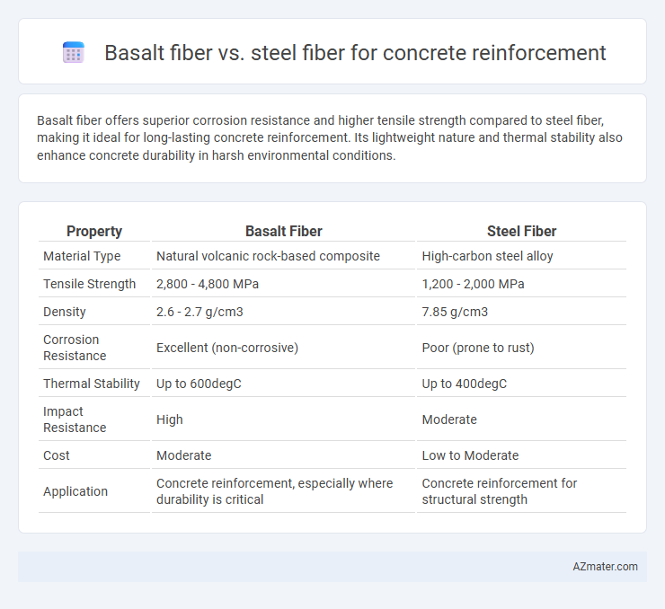 Basalt fiber vs. steel fiber for concrete reinforcement - What is The Difference?
