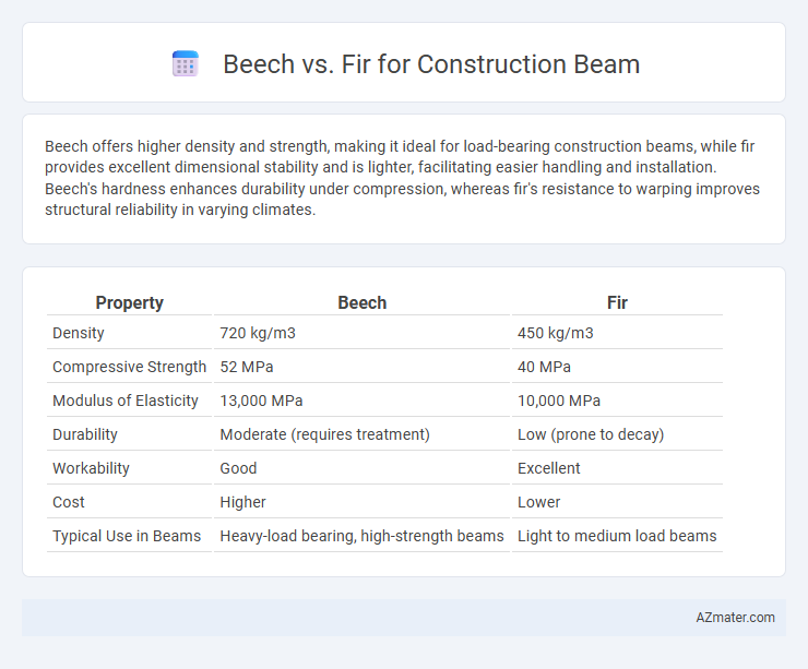 Beech vs. Fir for Construction Beam - What is The Difference?