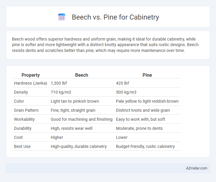 Beech vs. Pine for Cabinetry - What is The Difference?