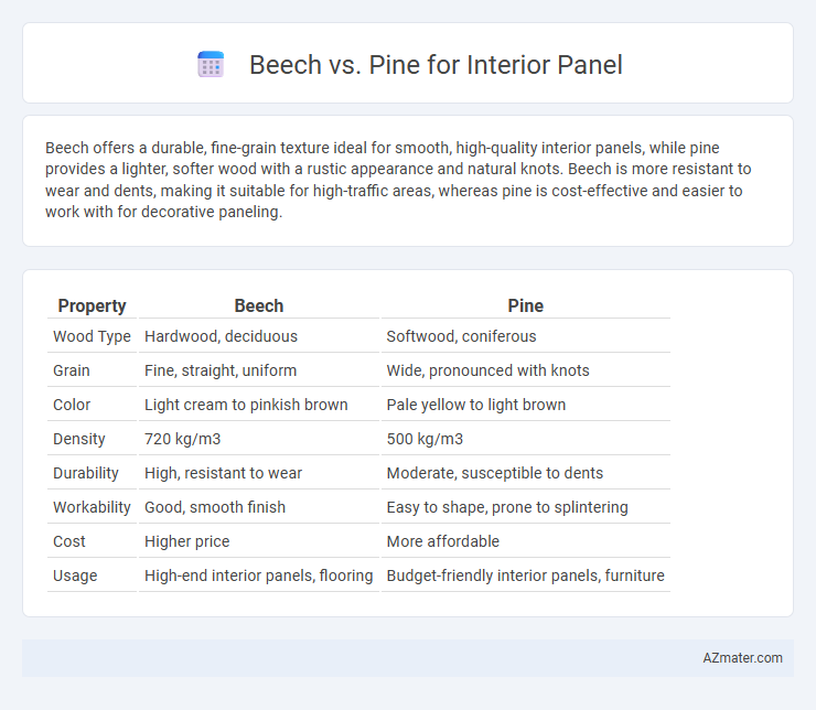 Beech vs. Pine for Interior Panel - What is The Difference?