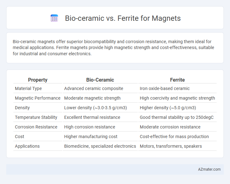 Bio-ceramic vs. Ferrite for Magnets - What is The Difference?