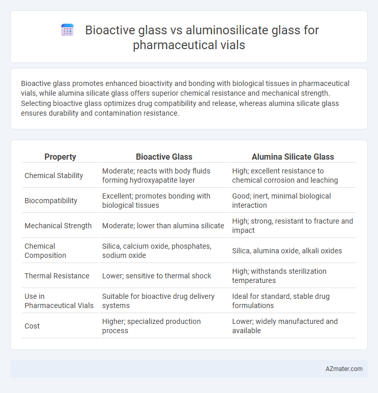 Bioactive glass vs aluminosilicate glass for pharmaceutical vials - What is The Difference?