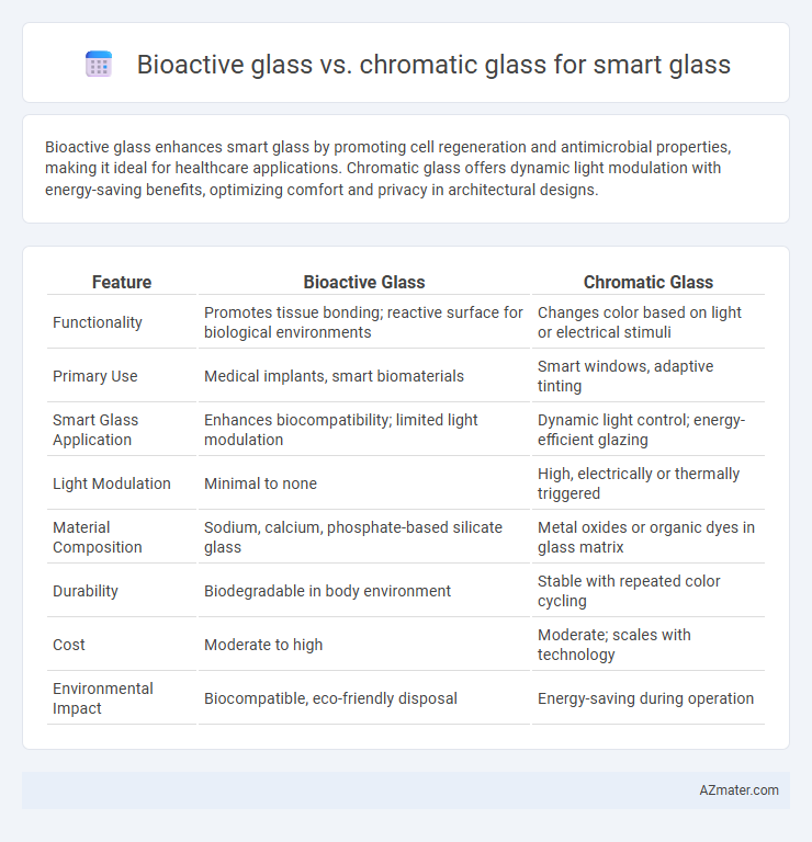 Bioactive glass vs. chromatic glass for smart glass - What is The Difference?