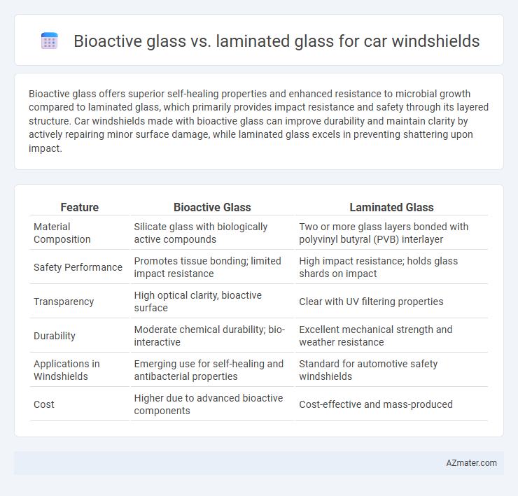 Bioactive glass vs. laminated glass for car windshields - What is The Difference?