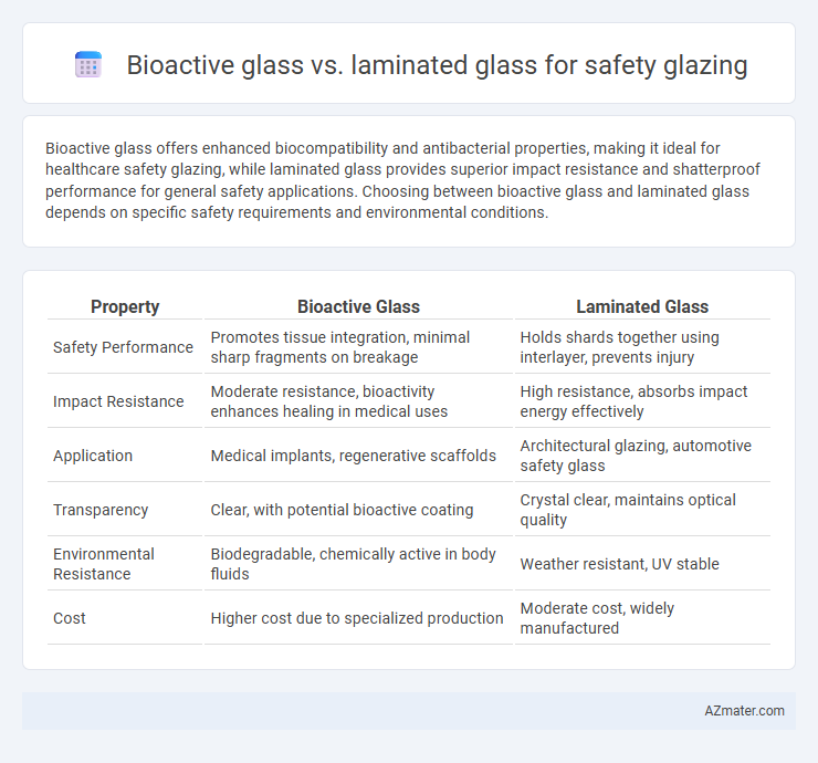 Bioactive glass vs. laminated glass for safety glazing - What is The Difference?