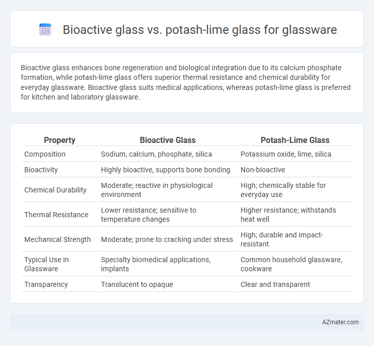 Bioactive glass vs. potash-lime glass for glassware - What is The Difference?