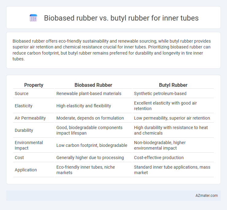 Biobased rubber vs. butyl rubber for inner tubes - What is The Difference?
