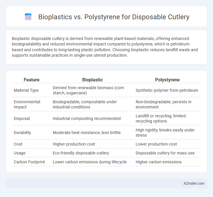 Bioplastics vs. Polystyrene for Disposable Cutlery - What is The Difference?