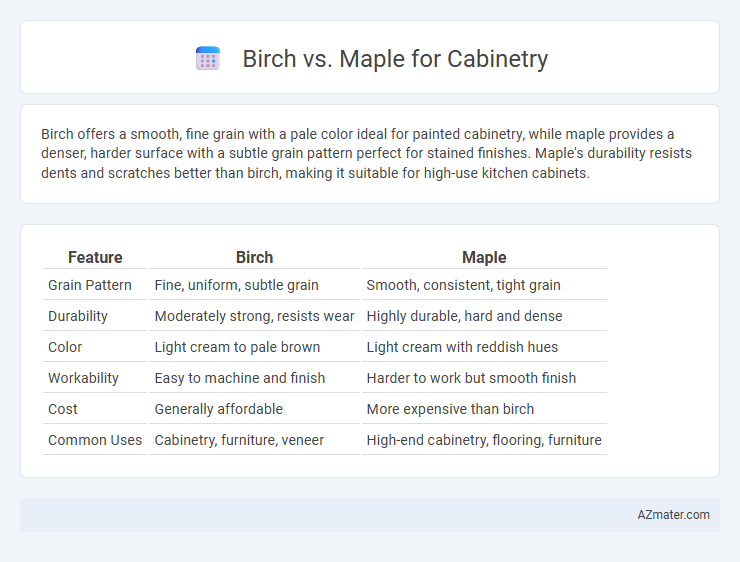 Birch vs. Maple for Cabinetry - What is The Difference?