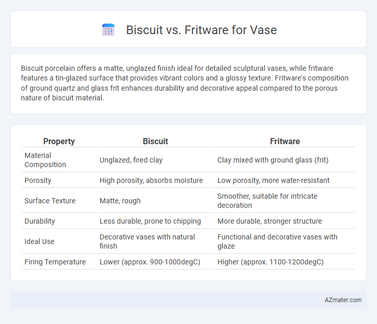 Biscuit vs. Fritware for Vase - What is The Difference?