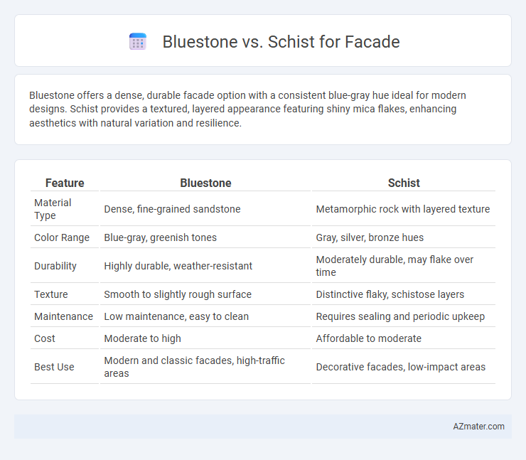 Bluestone vs. Schist for Facade - What is The Difference?
