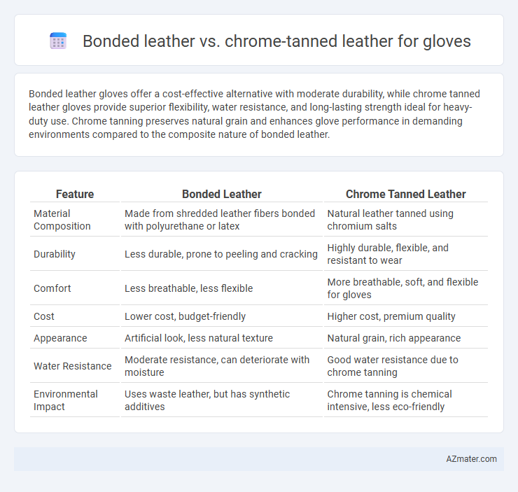 Bonded leather vs. chrome-tanned leather for gloves - What is The Difference?