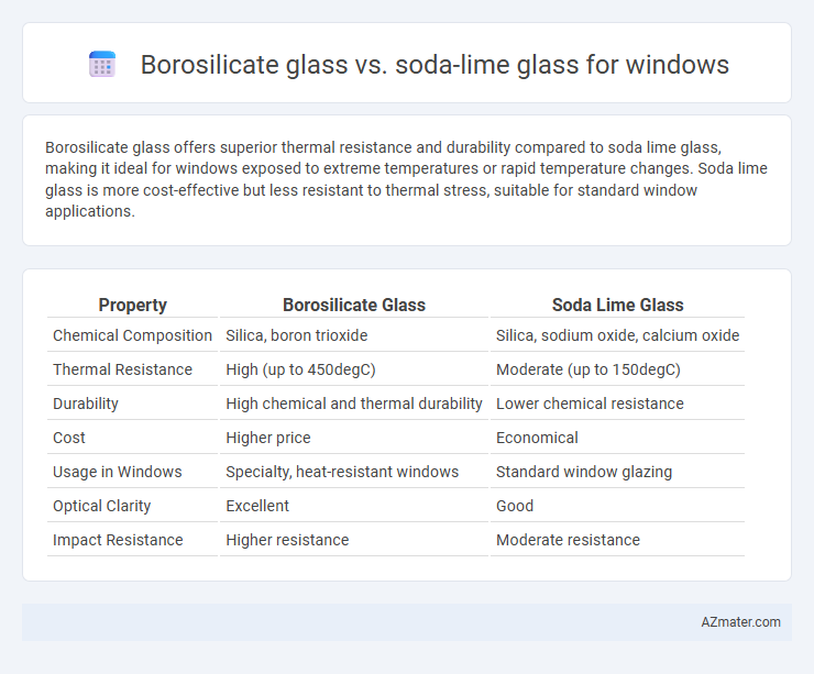 Borosilicate glass vs. soda-lime glass for windows - What is The Difference?