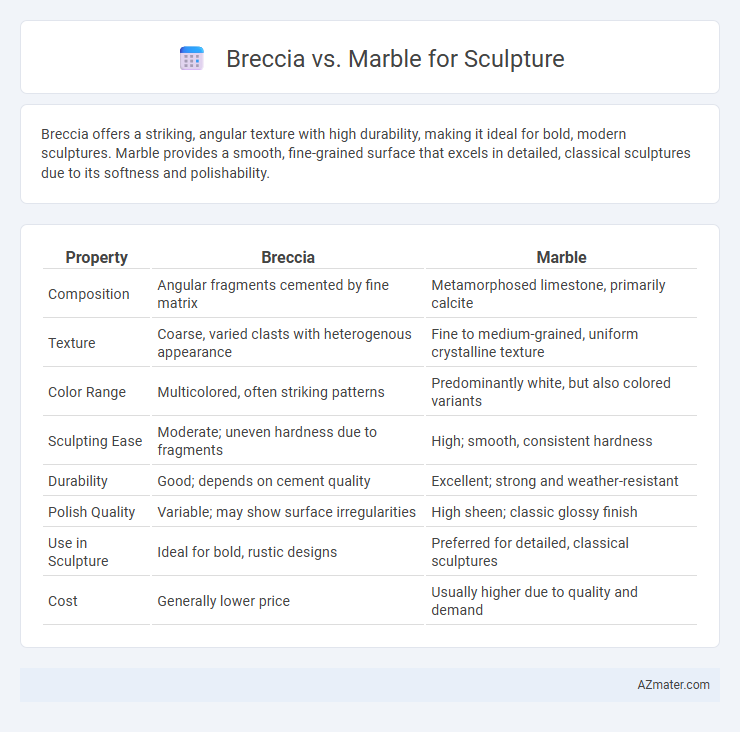 Breccia vs. Marble for Sculpture - What is The Difference?