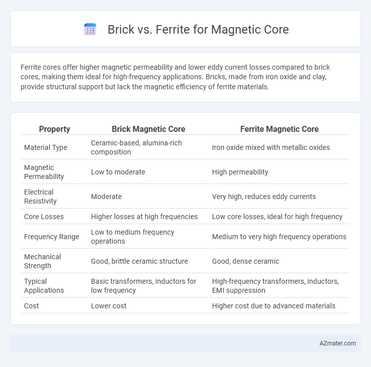 Brick vs. Ferrite for Magnetic Core - What is The Difference?