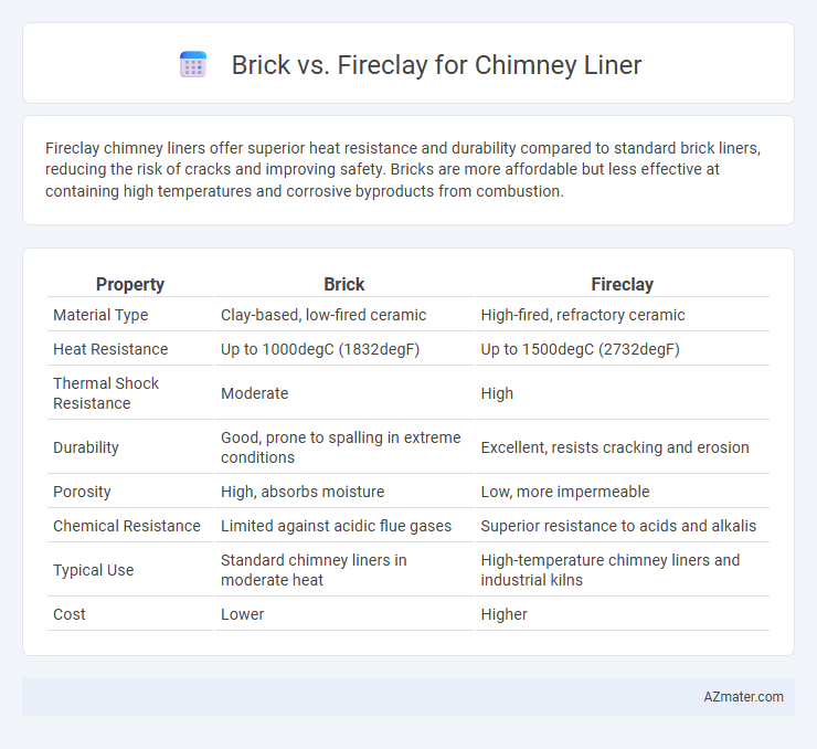 Brick vs. Fireclay for Chimney Liner - What is The Difference?