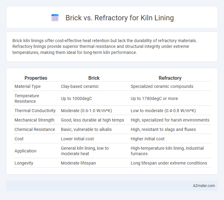 Brick vs. Refractory for Kiln Lining - What is The Difference?