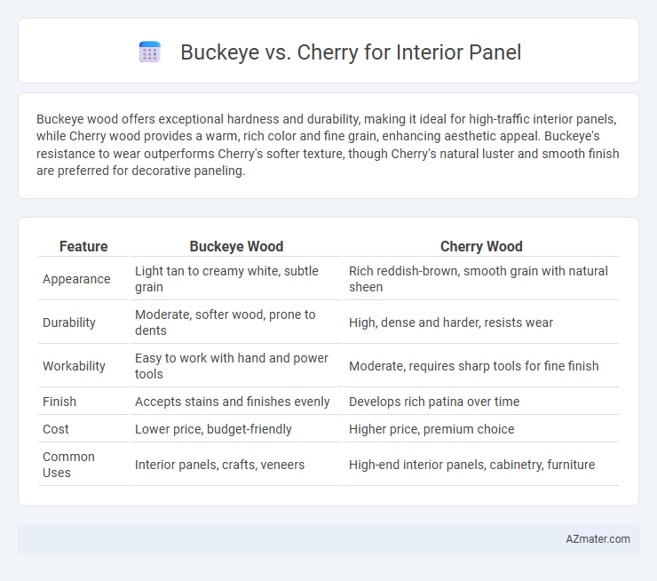 Buckeye vs. Cherry for Interior Panel - What is The Difference?