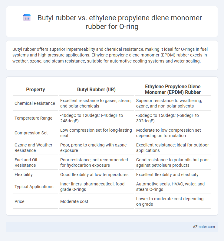 Butyl rubber vs. ethylene propylene diene monomer rubber for O-ring - What is The Difference?