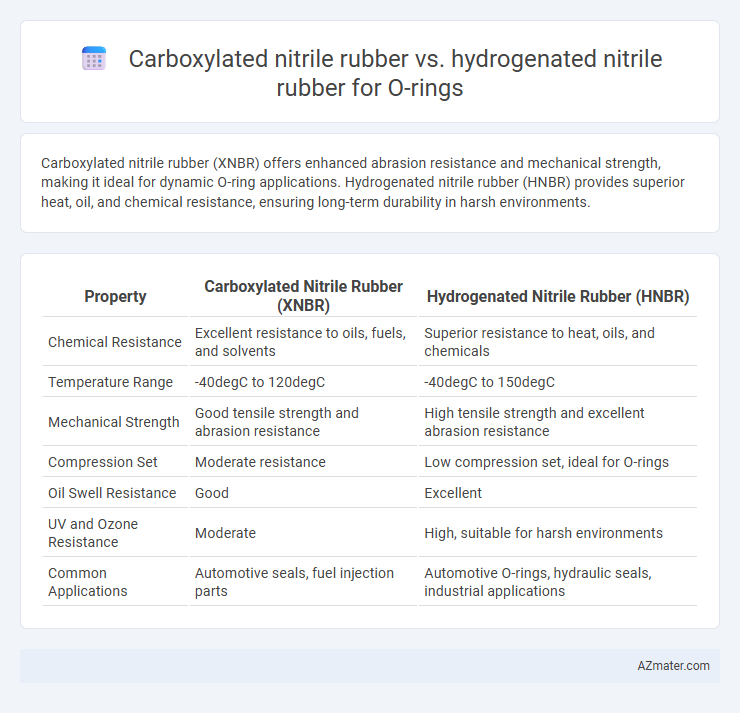 Carboxylated nitrile rubber vs. hydrogenated nitrile rubber for O-rings - What is The Difference?