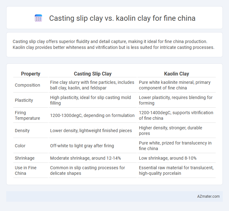 Casting slip clay vs. kaolin clay for fine china - What is The Difference?