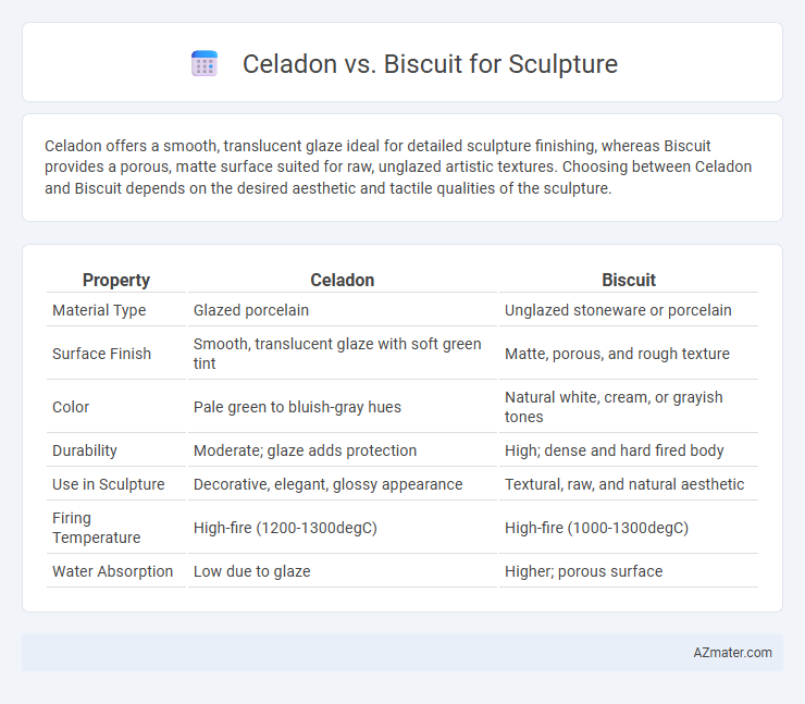 Celadon vs. Biscuit for Sculpture - What is The Difference?