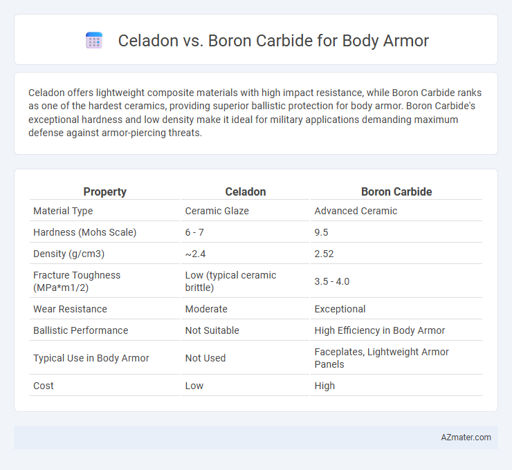 Celadon vs. Boron Carbide for Body Armor - What is The Difference?