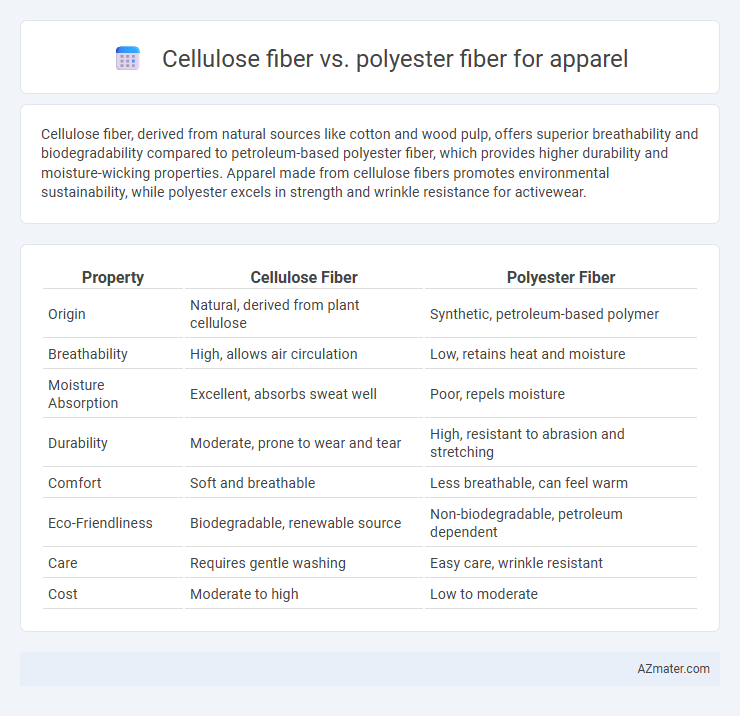 Cellulose fiber vs. polyester fiber for apparel - What is The Difference?