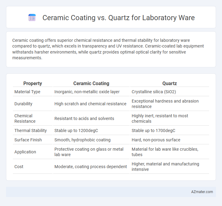 Ceramic Coating vs. Quartz for Laboratory Ware - What is The Difference?