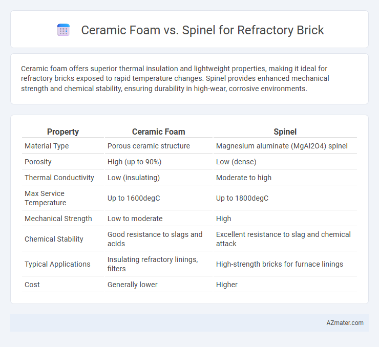 Ceramic Foam vs. Spinel for Refractory Brick - What is The Difference?