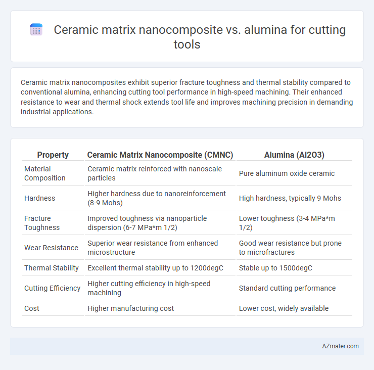 Ceramic matrix nanocomposite vs. alumina for cutting tools - What is The Difference?
