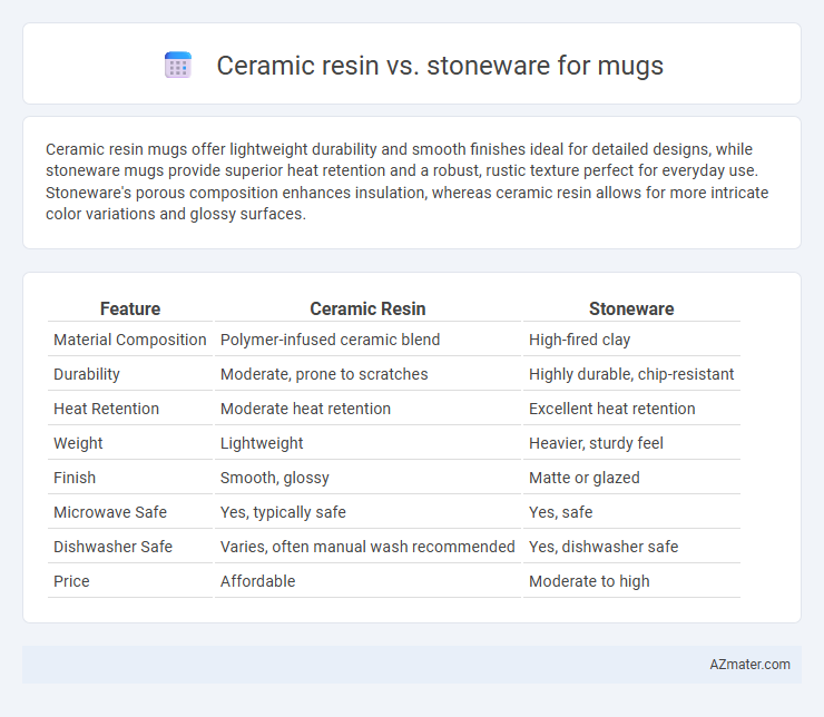 Ceramic resin vs. stoneware for mugs - What is The Difference?