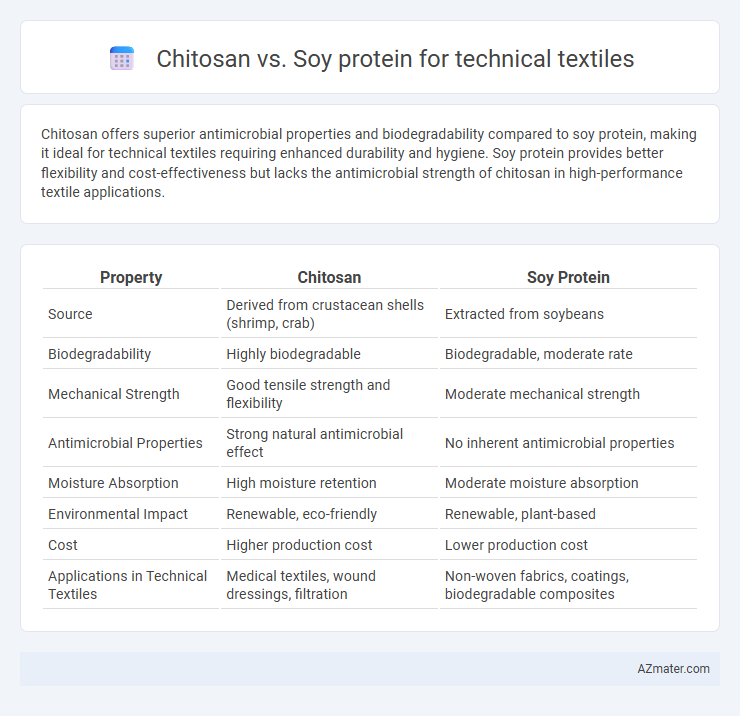 Chitosan vs. Soy protein for technical textiles - What is The Difference?
