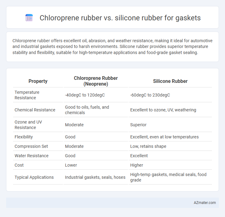 Chloroprene rubber vs. silicone rubber for gaskets - What is The Difference?