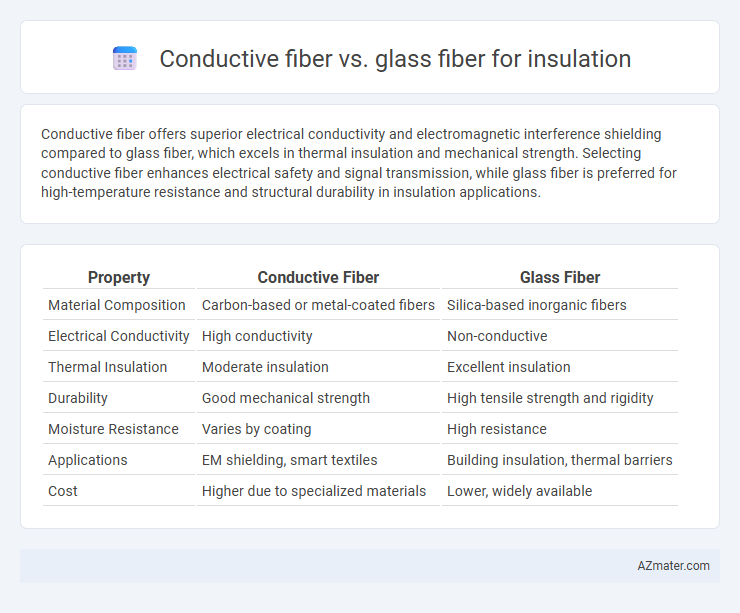 Conductive fiber vs. glass fiber for insulation - What is The Difference?