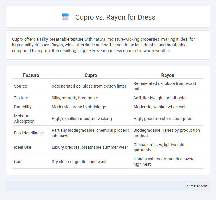 Cupro vs. Rayon for Dress - What is The Difference?