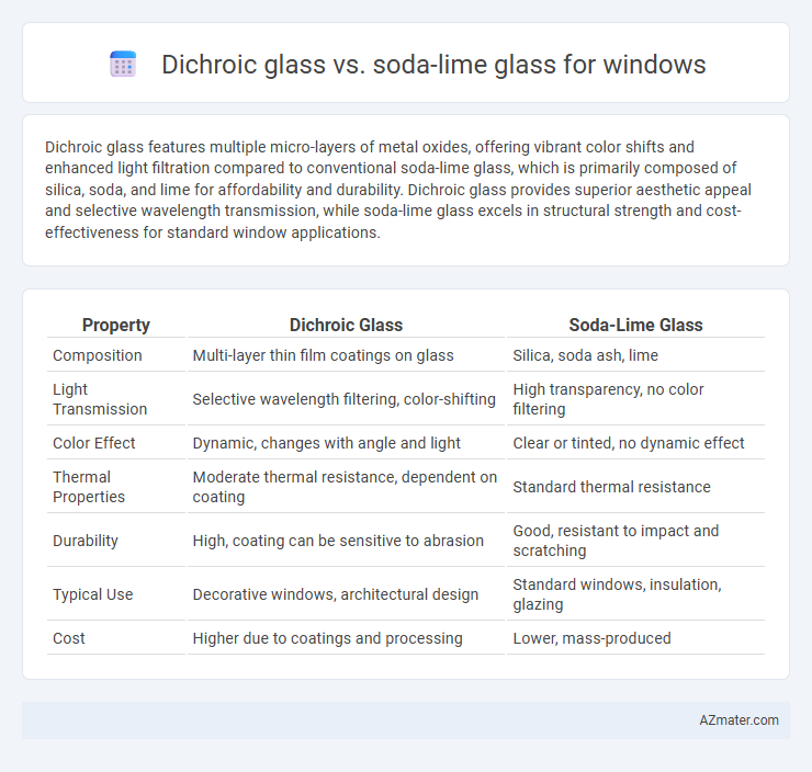 Dichroic glass vs. soda-lime glass for windows - What is The Difference?