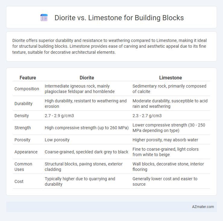 Diorite vs. Limestone for Building Blocks - What is The Difference?