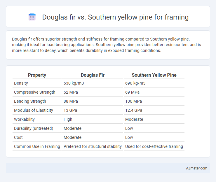 Douglas fir vs. Southern yellow pine for framing - What is The Difference?