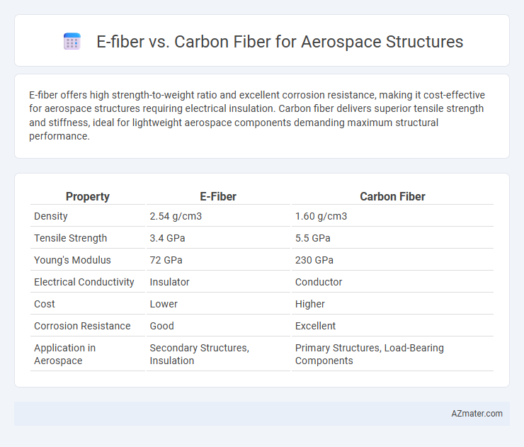 E-fiber vs. Carbon Fiber for Aerospace Structures - What is The Difference?
