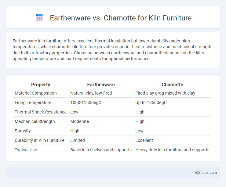 Earthenware vs. Chamotte for Kiln Furniture - What is The Difference?
