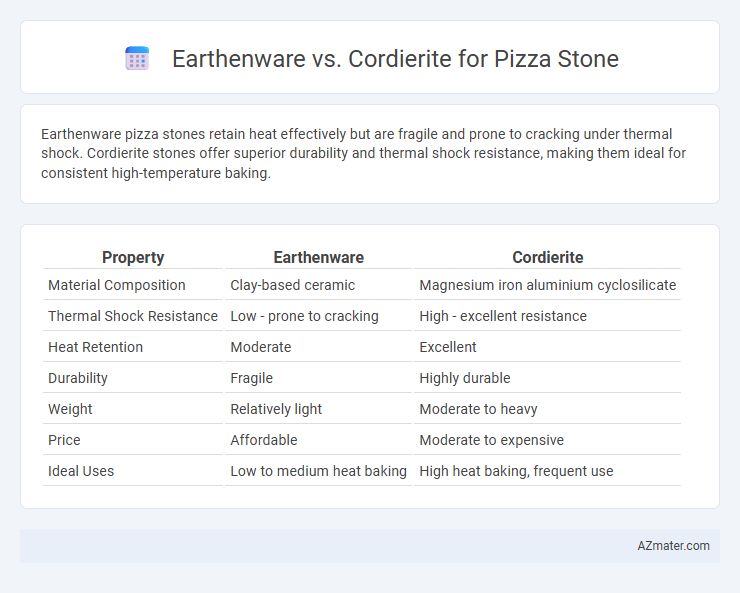 Earthenware vs. Cordierite for Pizza Stone - What is The Difference?