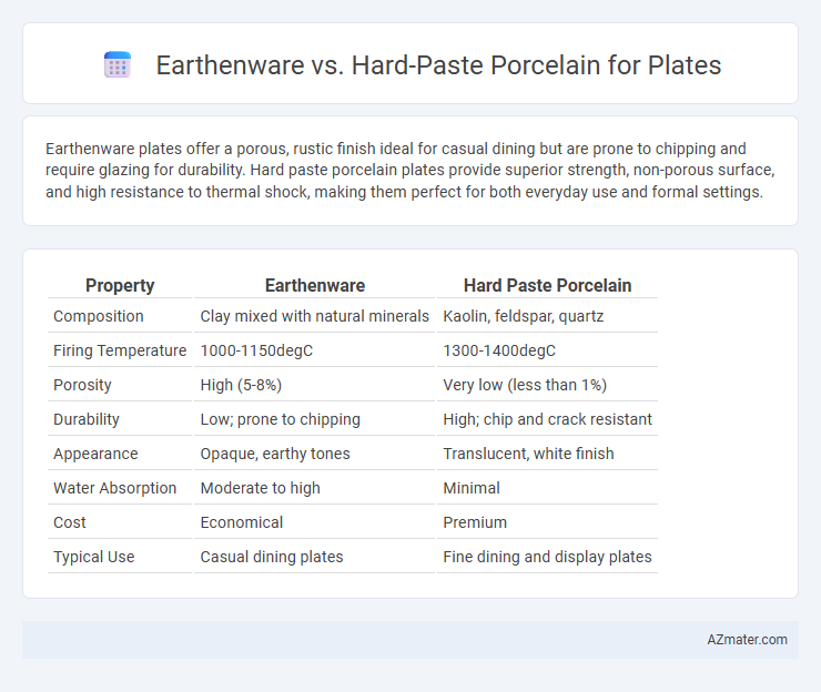 Earthenware vs. Hard-Paste Porcelain for Plates - What is The Difference?