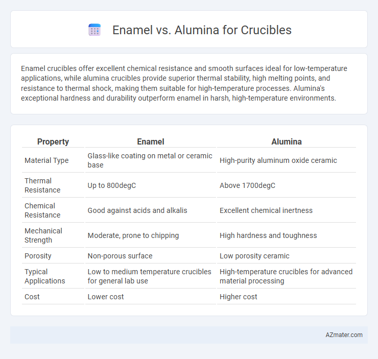 Enamel vs. Alumina for Crucibles - What is The Difference?
